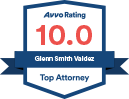 AVVO 10 Rating badge